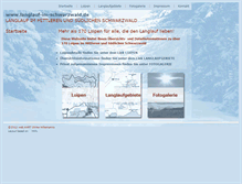 Tablet Screenshot of langlauf-im-schwarzwald.de